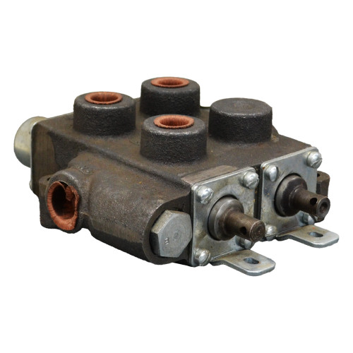 2 Spool Hydraulic Direction Control Valve Cross 4213130CABA [WC9-698]