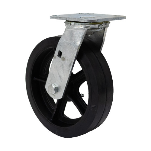 8 x 2 Swivel Plate Caster Jescraft CTR-8MRS [700763]