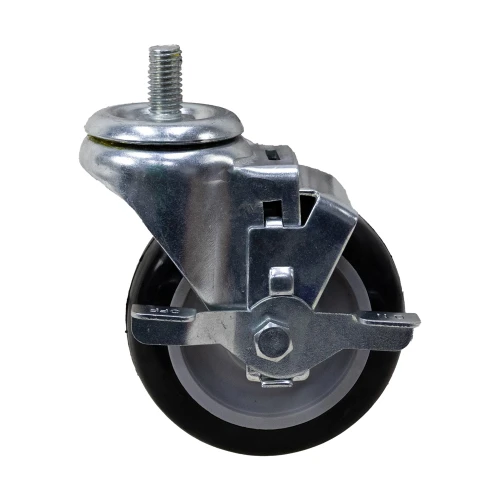 4" x 1.25" Swivel Stem Caster w/ Brake Jescraft CTRK-4PLS