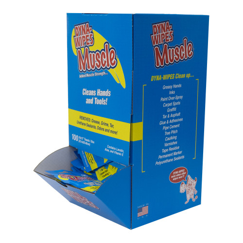 Dyna-Wipes Muscle Hand Wiped (100 count) Verax Chemical Company 463-FS