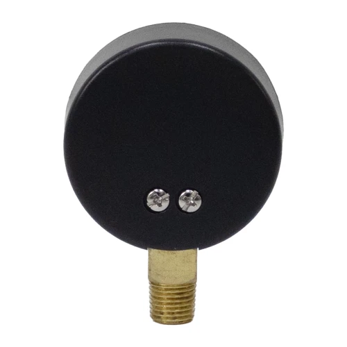 100 PSI Pressure 2-1/2" Dia. Dry Lower Mount 1/4" NPT Gauge