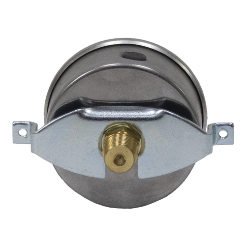 5000 PSI Pressure 2-1/2" Dia. Liquid Filled Back Mount 1/4" NPT Gauge w/Bracket