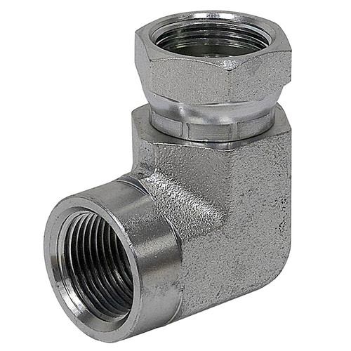 3/8" NPT Female x 3/8" NPT Female Swivel 90 Degree Elbow 1502-06-06 Adapter [900182]