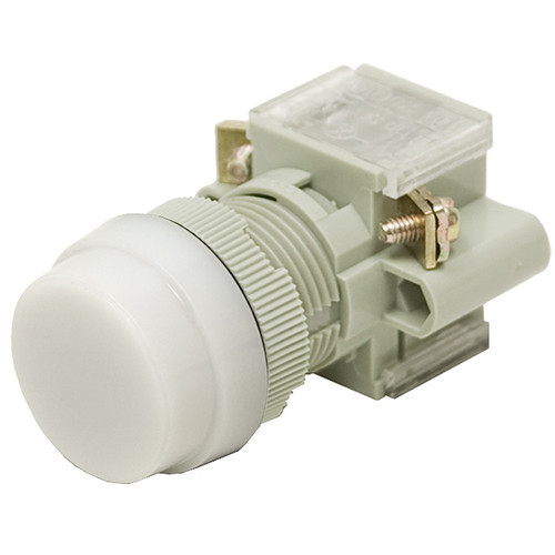 White 220 Volt AC Pilot Lamp [500412]