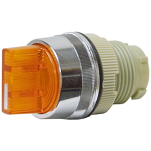 2 Position Maintain Orange Rotary Switch Operator [500398]