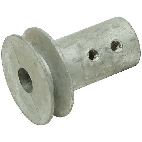 1.75" Dia 1/2" Bore Die Cast Pulley  3/8" Belt [600135]