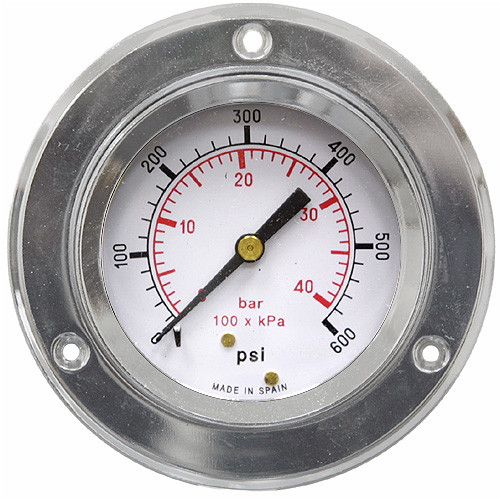 600 PSI 2.5" Flange Dry Gauge [200297]