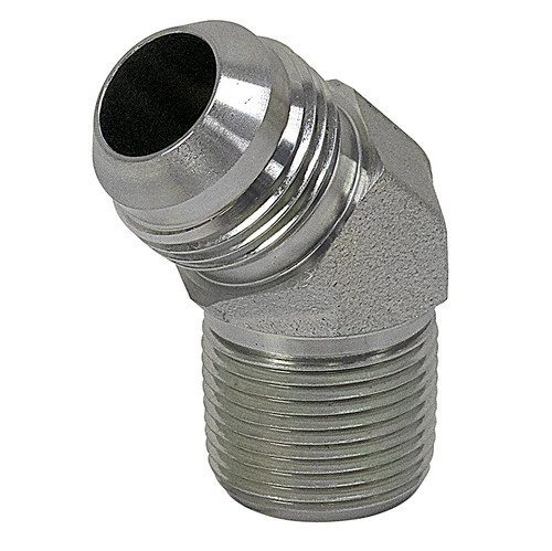 JIC 8 Male x 3/8" NPT Male 45 Degree Elbow 2503-08-06 Adapter [901646]