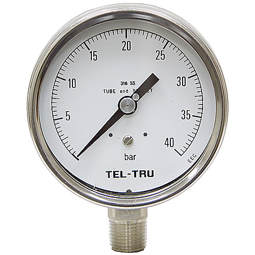 40 Bar 4 SS LM Dry Gauge [200346]