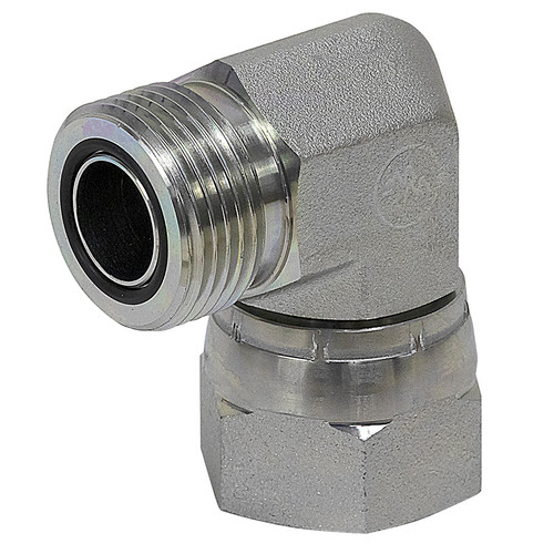 ORFS 10 Male x ORFS 10 Female Swivel 90 Degree Elbow FF6500-10-10 Adapter [901697]
