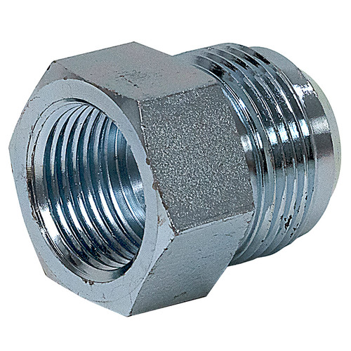 JIC 6 Female x JIC 8 Male Straight 2406-06-08 Adapter - Surplus Center