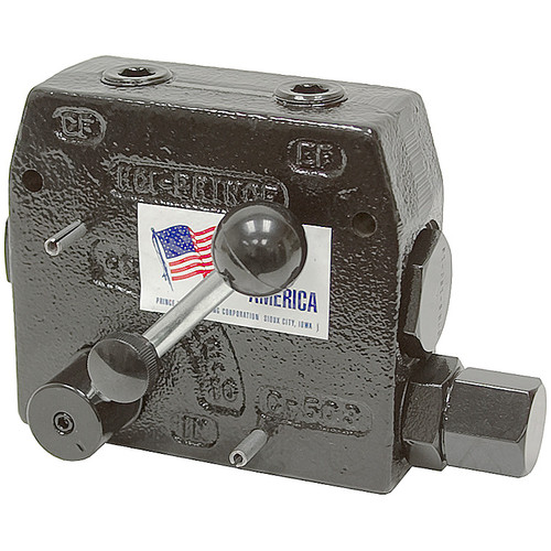 3/8 NPT Hydraulic Flow Control Valve w/ Relief Prince Mfg RDRS-137-8 [900146]