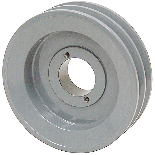 5.25 OD H-Bushing Double Groove Pulley [601801]