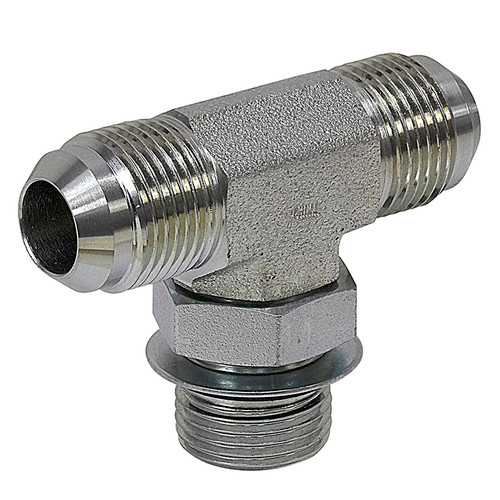 JIC 16 Male x JIC 16 Male x SAE 16 Male Tee 6803-16-16-16 Adapter [901943]