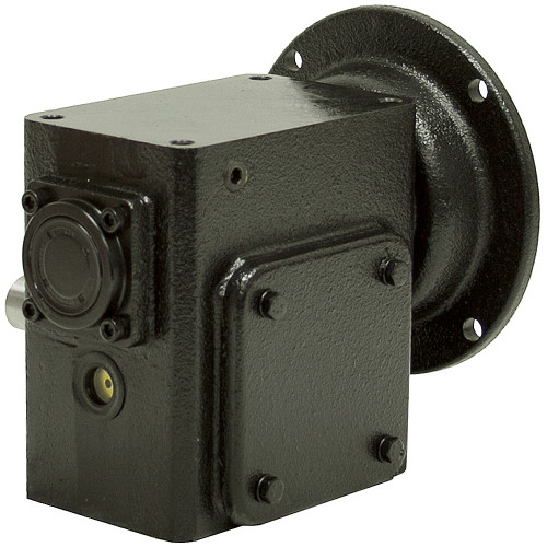 20:1 Right Angle Cast Iron Worm Gear Reducer 2.67 HP 56C Right Output Worldwide HDRF-262-20-R-56C [602120]