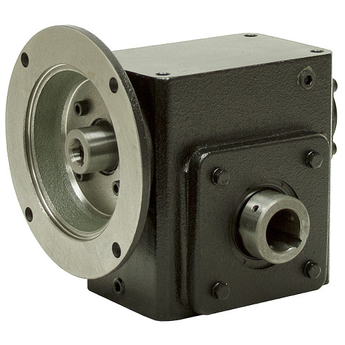 60:1 Right Angle Cast Iron Worm Gear Reducer 0.86 HP 56C Hollow Output Worldwide HDRF-237-60-H-56C [602102]