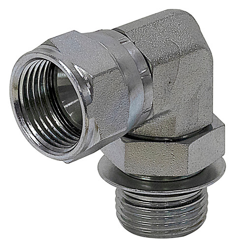 SAE 16 Male x JIC 16 Female Swivel 90 Degree Elbow 6809-16-16 Adapter [901929]