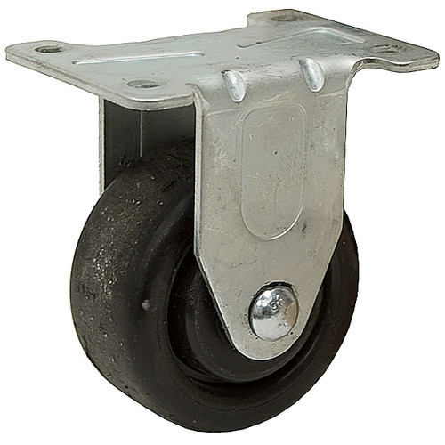 3x1-3/8 Rigid Plate Caster (Used) [700133]