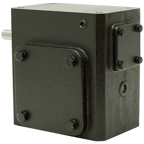 15:1 Right Angle Cast Iron Worm  Gear Reducer 5.45 HP Left Output Worldwide HDRS-325-15-L [602029]