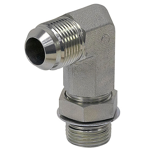 JIC 8 Male x SAE 8 Male 90 Degree Elbow 6801-08-08 Adapter