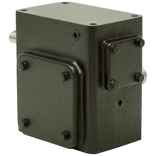50:1 Right Angle Cast Iron Worm  Gear Reducer 1.32 HP Left Output Worldwide HDRS-237-50-L [601974]