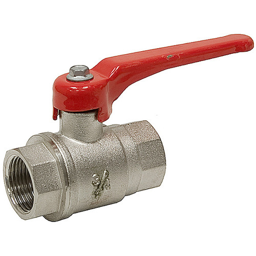 3/4" NPT Nickel-Plated Brass Ball Valve [200493]