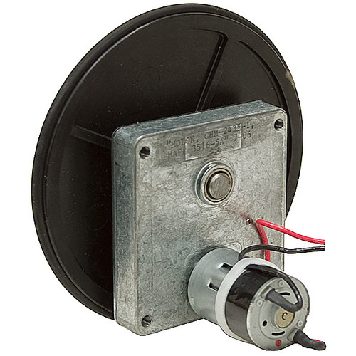 45 RPM 24 Volt DC Gearmotor w/Drive Wheel [500568]