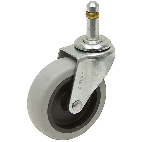 3x13/16 Grip Ring Swivel Stem Caster Dyna Tred II Gray [700152]