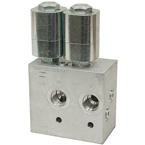 SAE 12 20 GPM Double Selector Valve 12 Volt Volt DC P15438-1 [902155]