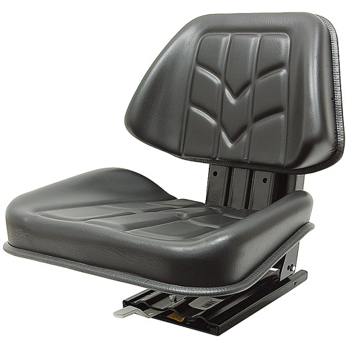 512 Universal Tractor Seat w/Adjustable Suspension Black Talon 512000BK [300179]