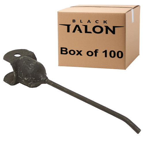 Box Of 100 Pieces Of 1-3624 Rubber Rake Tooth Black Talon 300411 [100162]