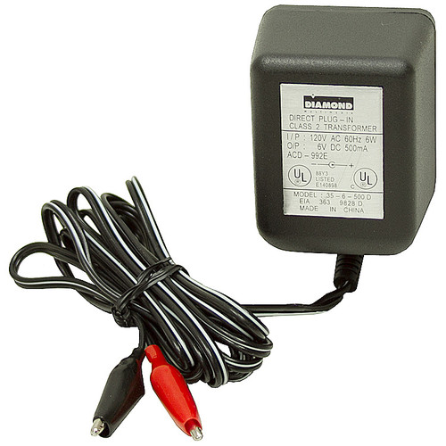 115 Volt AC:6 Volt DC Plug In Power Supply [500732]