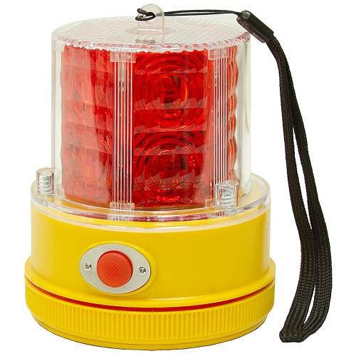 Mag Mount Led Flashing Strobe Light Red [500767]