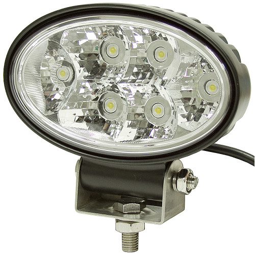 12 Volt DC 1350 Lumens Oval Clear Led Utility Light Buyers Products 1492113 [500786]