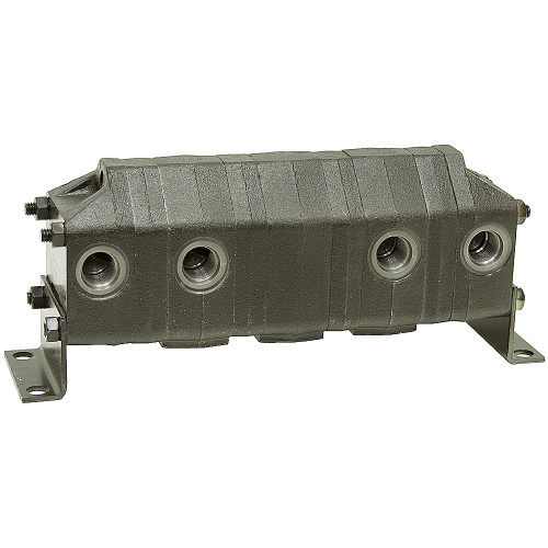 0.3 cu in 12 GPM 4 Section Rotary Flow Divider MTE P207R-5496 [903136]