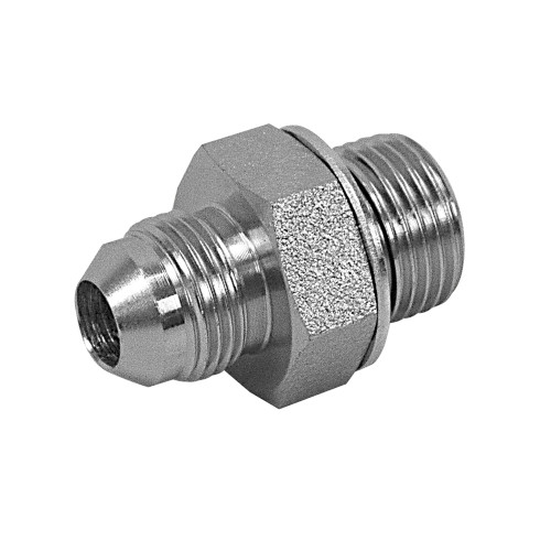 JIC 8 Male x 1/2" BSPP Male Straight 3800-08-08 Adapter [903456]