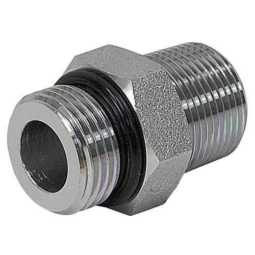 SAE 6 Male x 1/4" NPT Male Straight 6401-06-04 Adapter [903358]