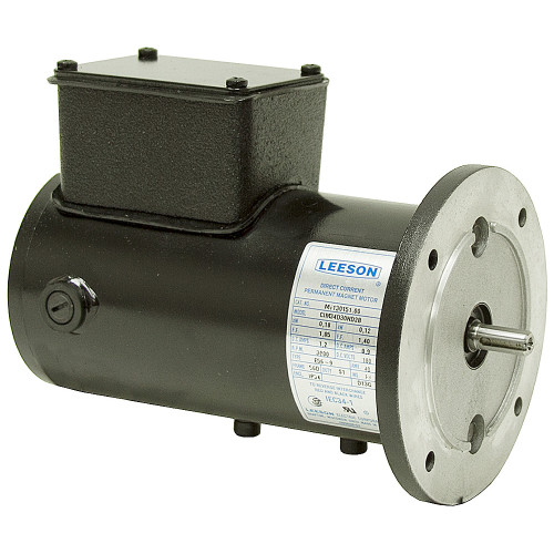0.24/0.16 HP 3000 RPM 180 Volt DC Motor Leeson CIM34D30ND2B [500791]