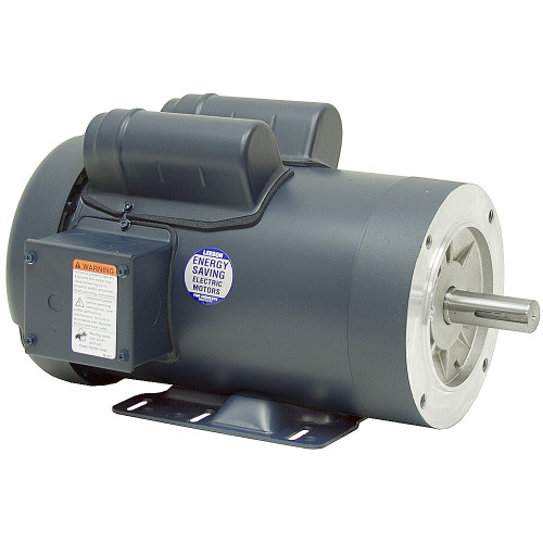 1.5 HP 1800 RPM 115/230 Volt AC 56C TEFC Leeson Motor 110910.00 [500794]