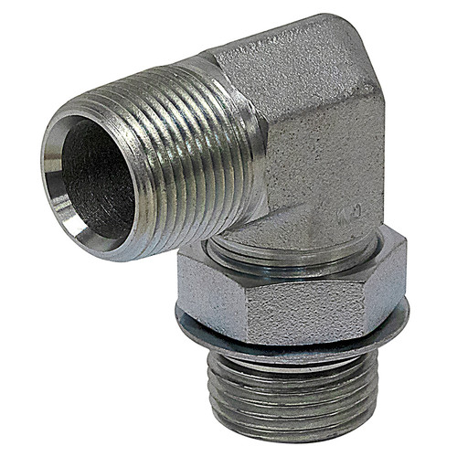 SAE 10 Male x 1/2" NPT Male 90 Degree Elbow 6806-10-08 Adapter [903373]