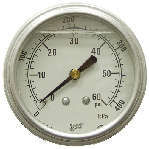 60 PSI 2.5" PM LF Gauge [200546]