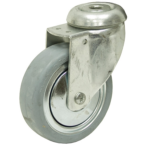 4" x 1-1/4" Rhombus Bolt Hole Caster [700269]