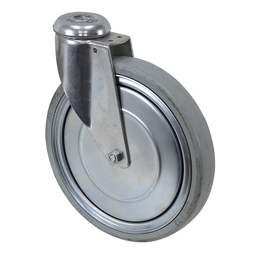 8" x 1-1/4" Rhombus Swivel Bolt Hole Caster 367A 32C200B ZLD [700270]