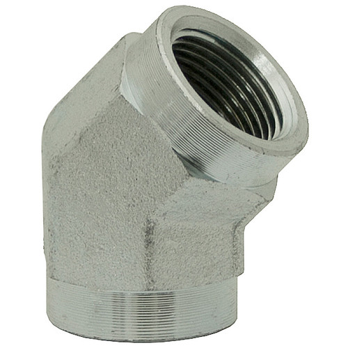 1/2" NPT Female x 1/2" NPT Female 45 Degree Elbow 5505-08-08 Adapter [903588]