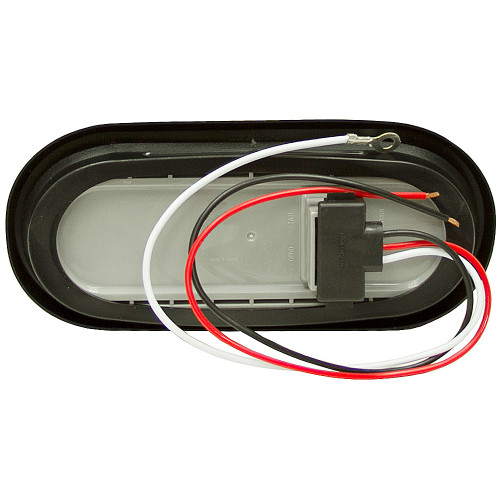 6-1/2" 20 LED Red Stop/Turn/Tail Oval Light Buyers Products 5626520 [500895]