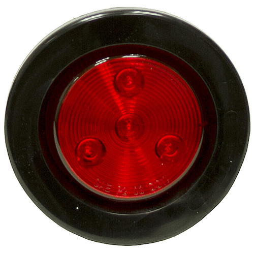 2-1/2" 4 LED Red Round Marker Light Buyers Products 5622514 [500898]