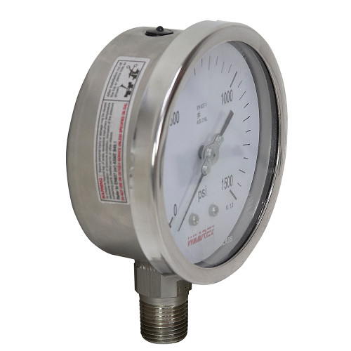 1500 PSI 4" Pressure Gauge [200561]