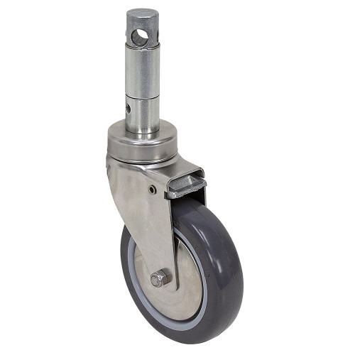 5" x 1-1/4" Swivel Round Stem Caster Maxima [700315]