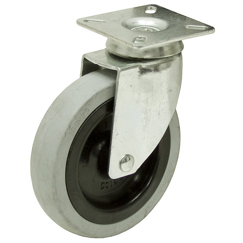 3-15/16x29/32 Rhombus Swivel Plate Caster [700240]