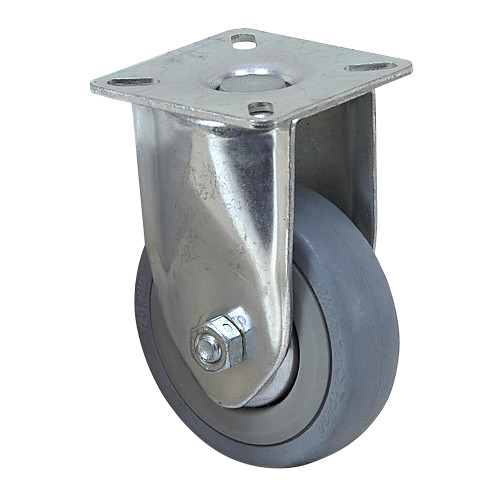 3" x 3/4" Rhombus Rigid Plate Caster [700243]